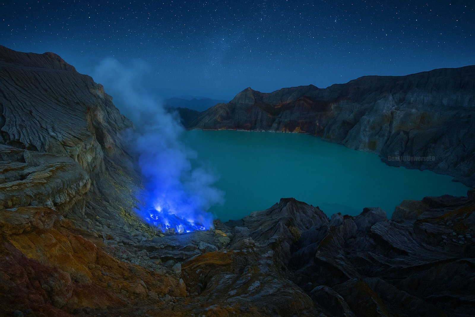 Review Wisata Api Biru Kawah Ijen Banyuwangi