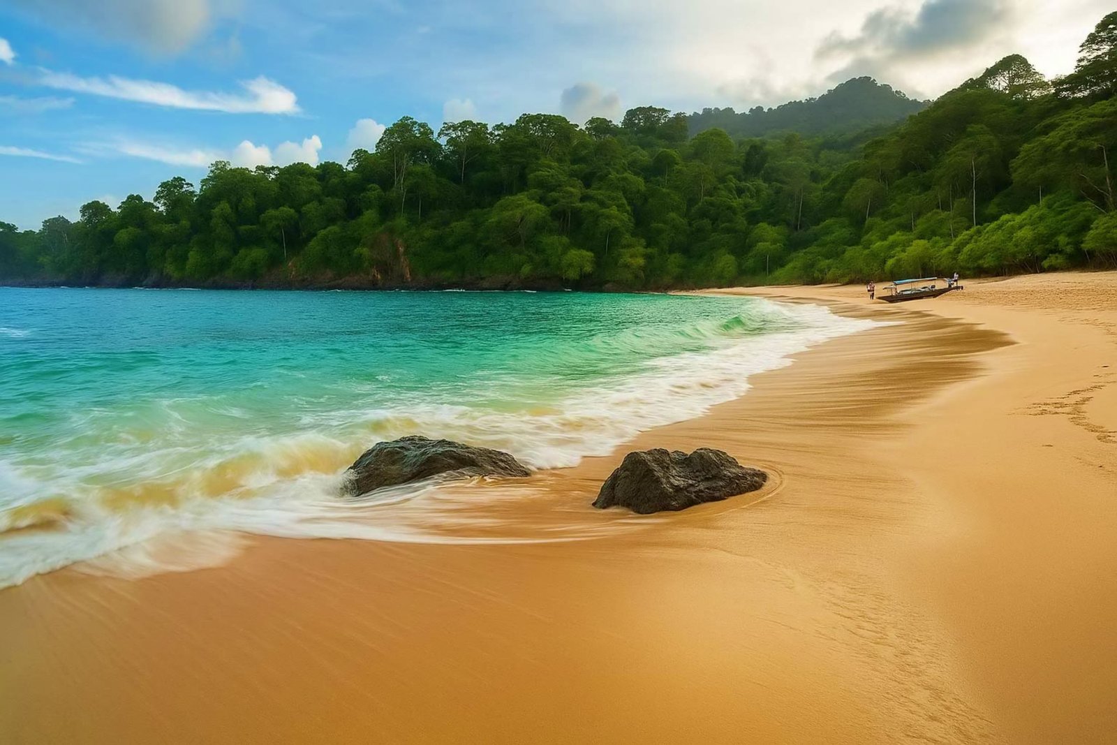 Wisata Pantai Wedi Ireng Banyuwangi